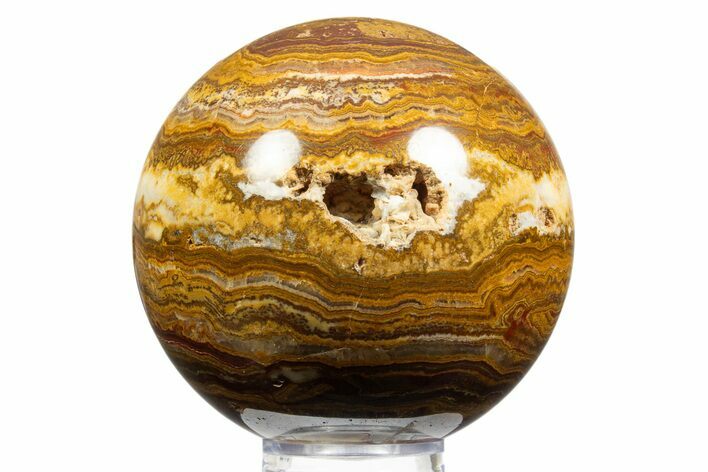 Polished Rainbow Onyx Stone Sphere - Arizona #311708